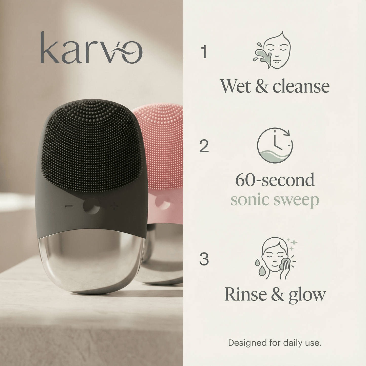 Karvo Sonic Cleanse - Kavro