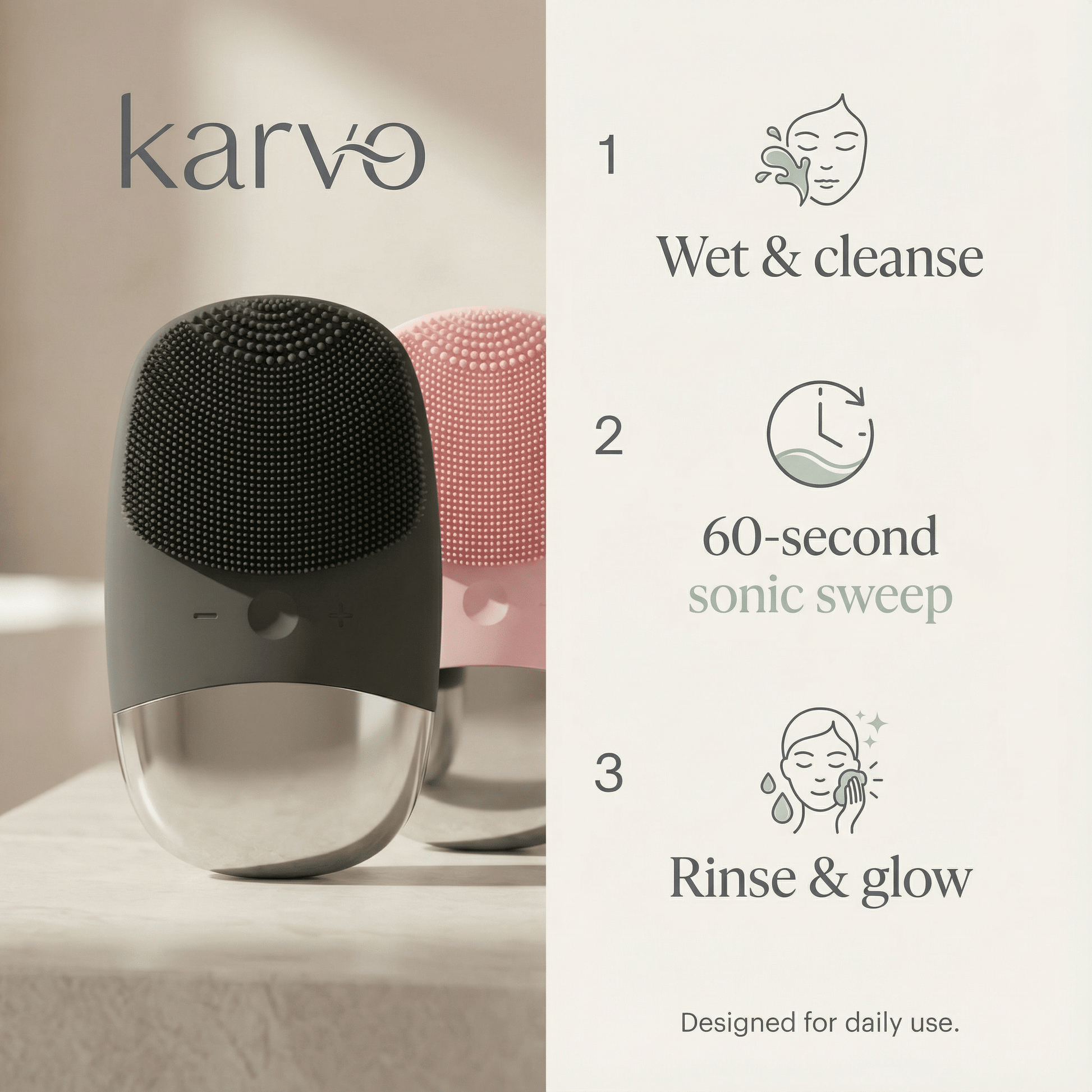 Karvo Sonic Cleanse - Kavro